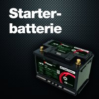 Boot - Starterbatterie