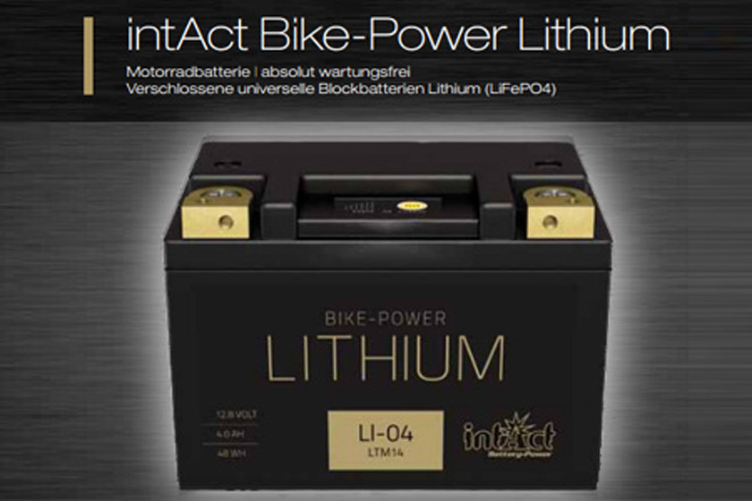Intact Bike Power Lithium Starterbatterie