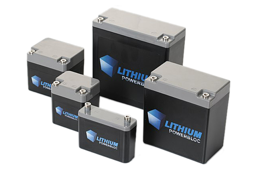 Lithium powerbloc in 4 Größen