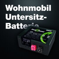 Wohnmobil - Untersitz-Batterie