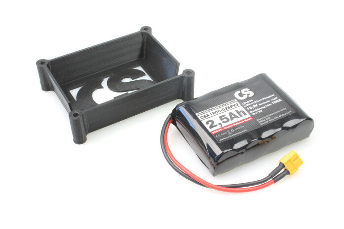 Batteriehalter für Versorgungsbatterie 1,1 und 2,5Ah