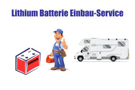 Einbauservice für Lithium Batterien -Pauschale-