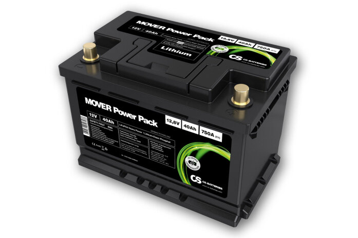40Ah | 12,8V | Lithium LiFePO4 Mover Power Pack Set