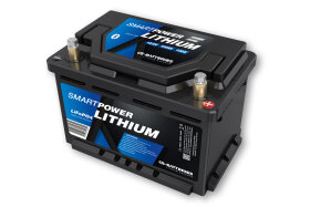 100Ah | 12,8V | 1280Wh | SMART POWER Lithium LiFePO4...