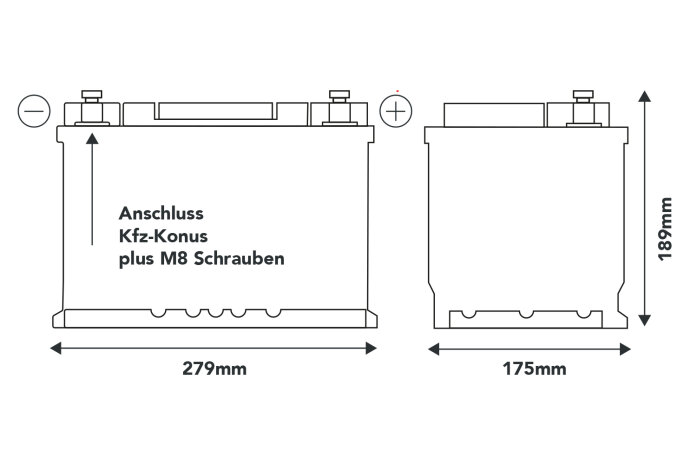 110Ah | 12,8V | 1408Wh | SMART POWER Lithium LiFePO4 Batterie mit Bluetooth 5.0 | integriertem 150A-300A BMS | Heizung