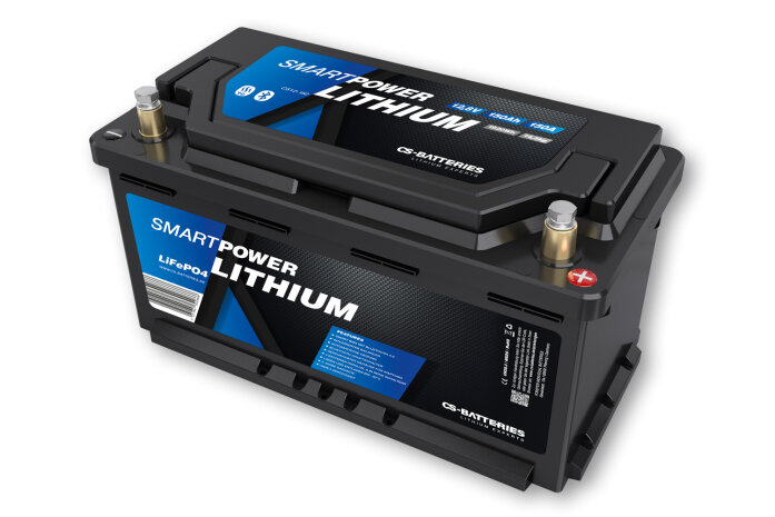 150Ah | 12,8V | 1920Wh | SMART POWER Lithium LiFePO4 Batterie mit Bluetooth 4.0 | integriertem 150A-300A BMS | Heizung